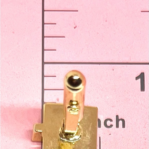 Christian Dior Jade Cuff Links - Picture 4 of 4